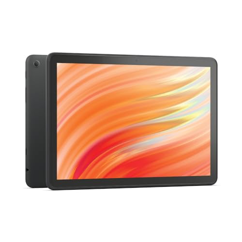 Amazon Fire HD 10 tablet (newest model) built for relaxation, 10.1" vibrant Full HD screen, octa-core processor, 3 GB RAM, 32 GB, Black