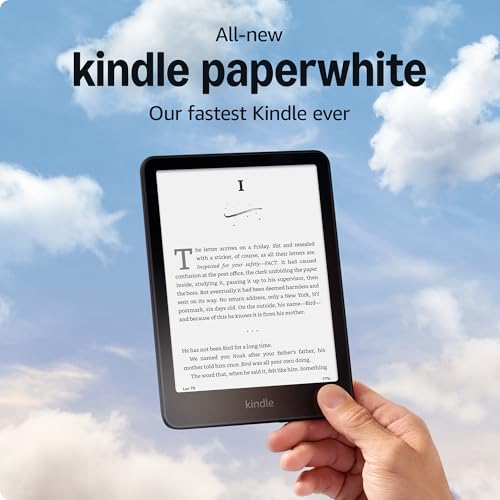 All-new Amazon Kindle Paperwhite (16 GB) – Our fastest Kindle ever, with new 7" glare-free display and weeks of battery life – Black