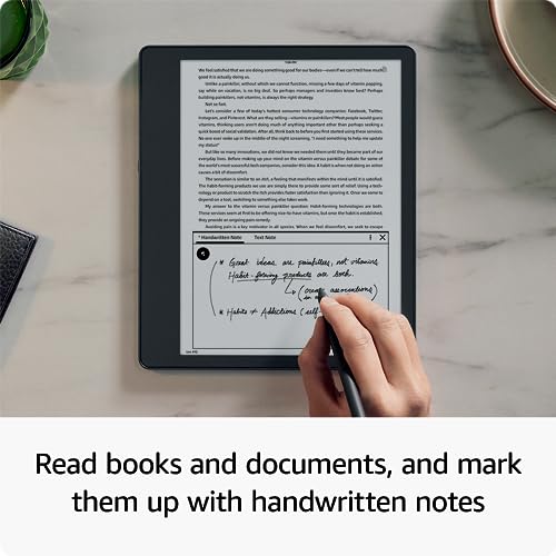 Amazon Kindle Scribe (32 GB) the first Kindle and digital notebook, all in one, with a 10.2” 300 ppi Paperwhite display, includes Premium Pen