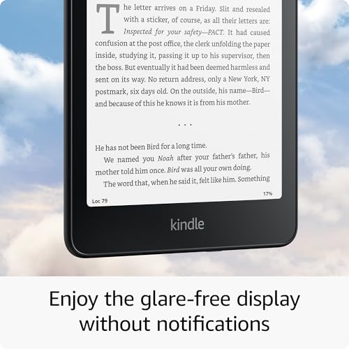 All-new Amazon Kindle Paperwhite Signature Edition (32 GB) – Our fastest Kindle with auto-adjusting front light, wireless charging, and weeks of battery life – Metallic Black