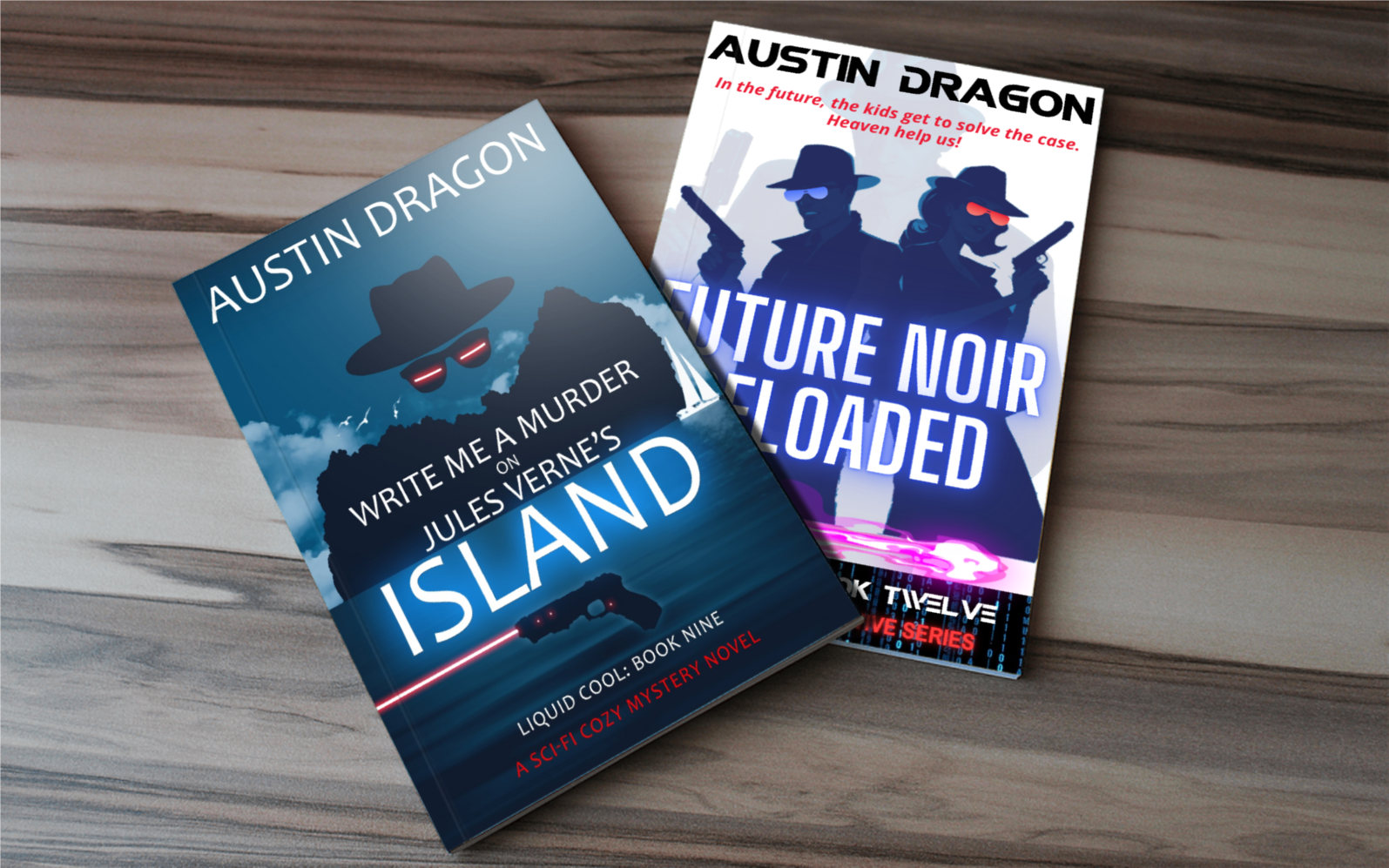 The Liquid Cool Sci-Fi Cozy Mystery "Double Feature" E-Book Bundle