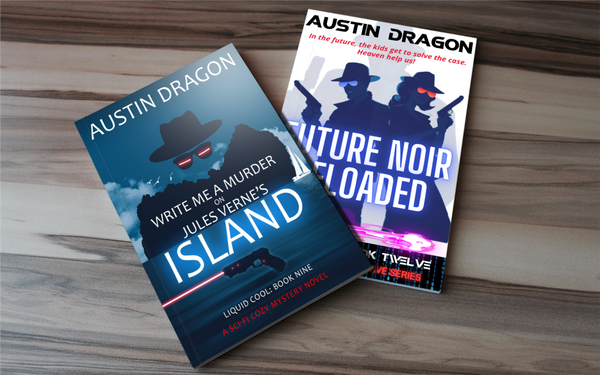 The Liquid Cool Sci-Fi Cozy Mystery "Double Feature" E-Book Bundle