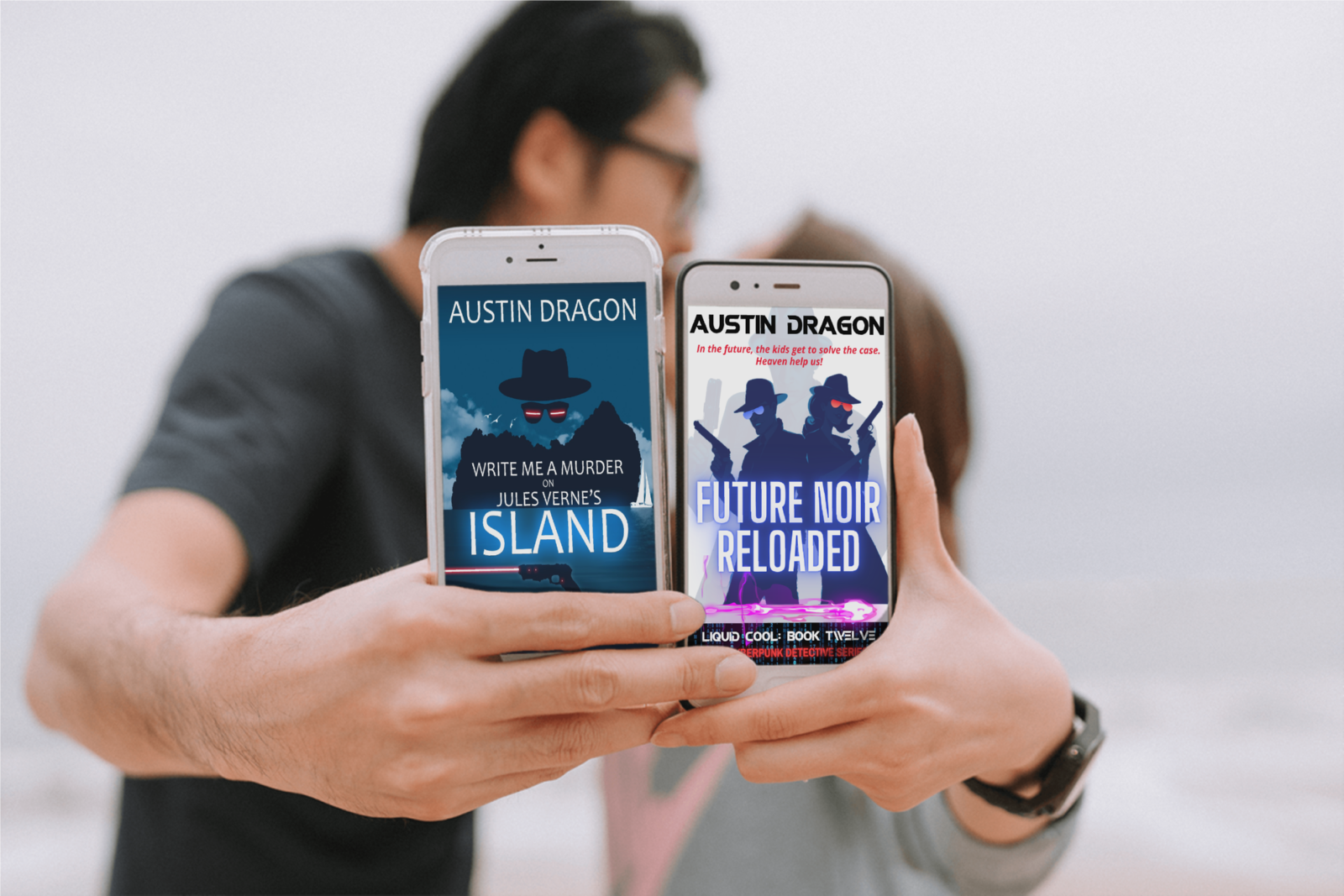 The Liquid Cool Sci-Fi Cozy Mystery "Double Feature" E-Book Bundle