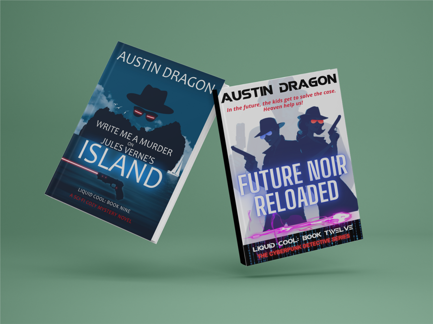 The Liquid Cool Sci-Fi Cozy Mystery "Double Feature" E-Book Bundle