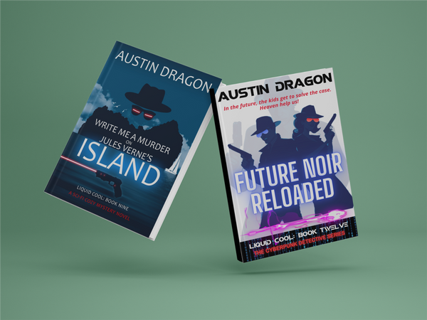 The Liquid Cool Sci-Fi Cozy Mystery "Double Feature" E-Book Bundle