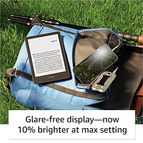 Amazon Kindle Paperwhite (8 GB) – Now with a larger display, adjustable warm light, increased battery life, and faster page turns – Black